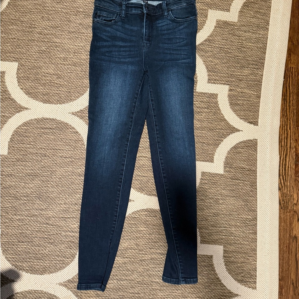 Judy Blue Women's Deep Indigo Skinny Jeans